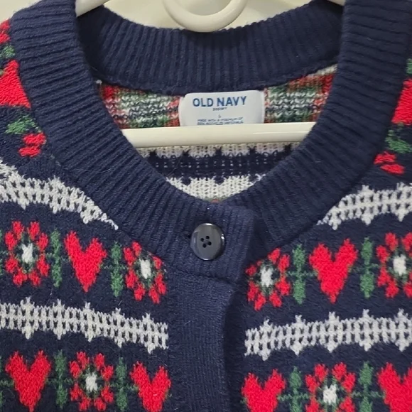 Old Navy Multicolor Patterned Cardigan - Picture 5 of 7